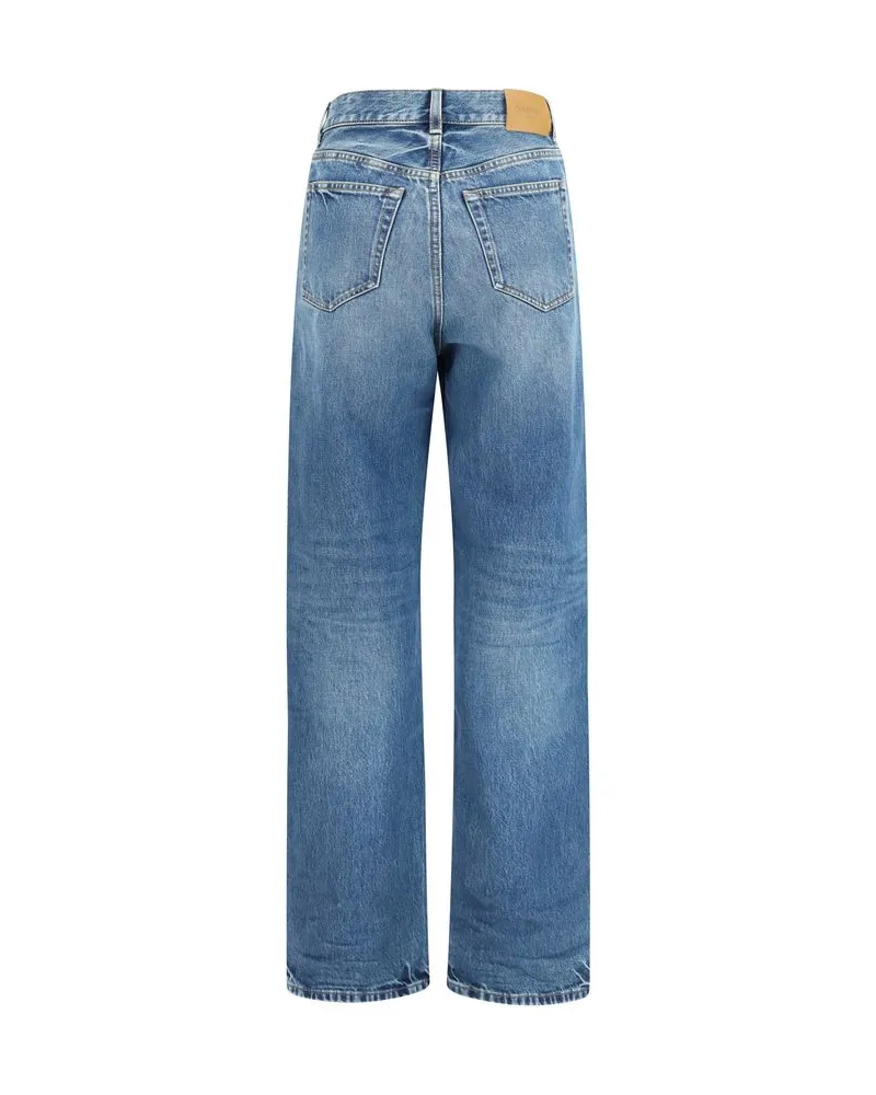 Saint Laurent Selvedge Denim Jeans — Blue Blue