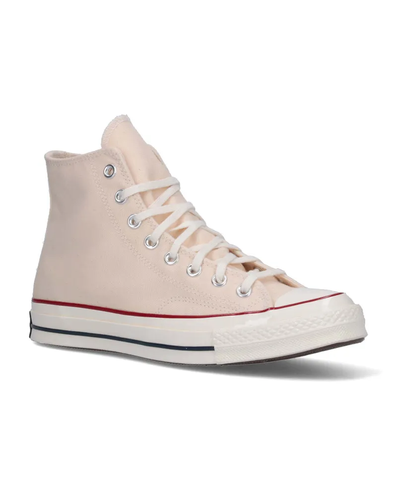 Converse Unisex Sneakers White Tela Beige