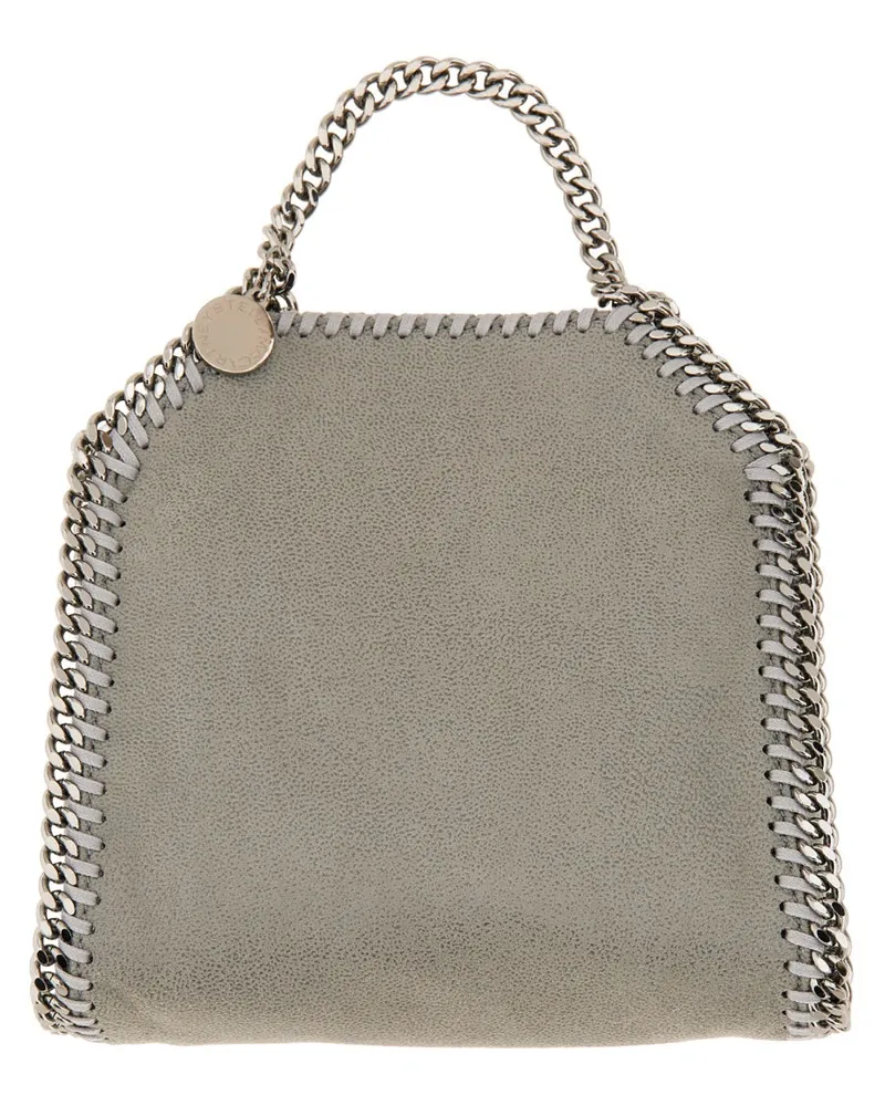 Stella McCartney Falabella Tiny Top Handle Bag — Gray Gray