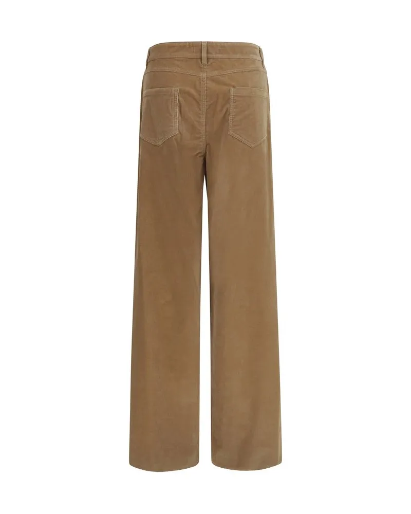 Max Mara Fragola Trousers — Brown Brown