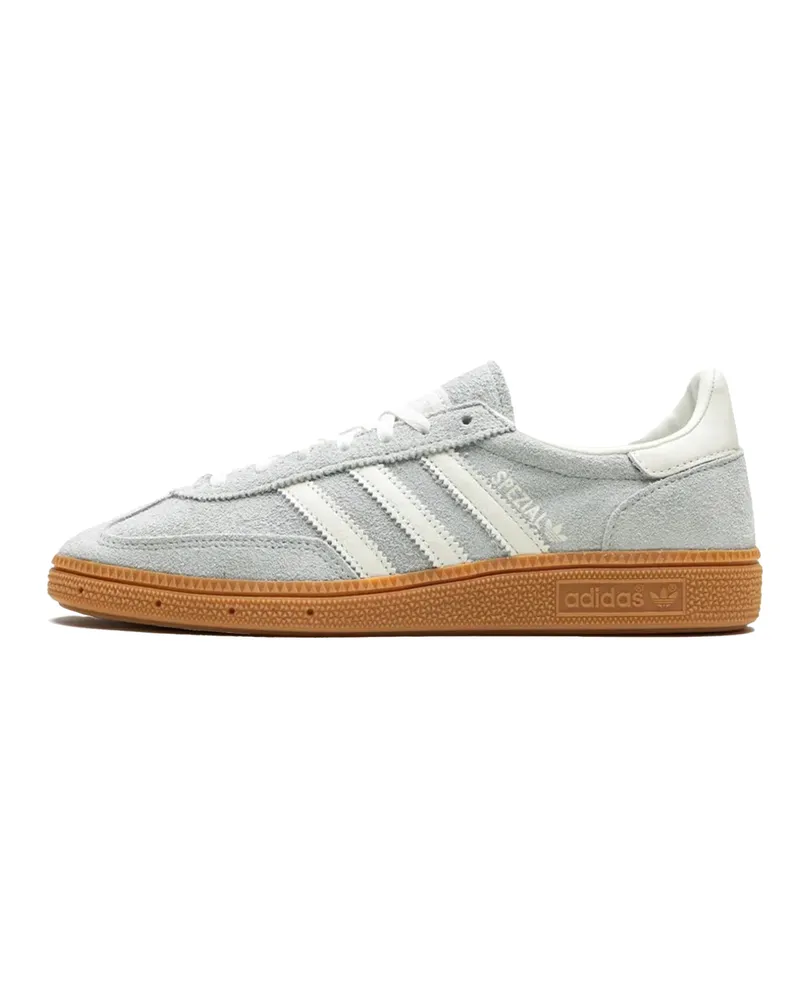 adidas Women's Sneakers Handball Spezial Wonder Silver Silver-Off White-Gum Trainers Silver/off White/gum 