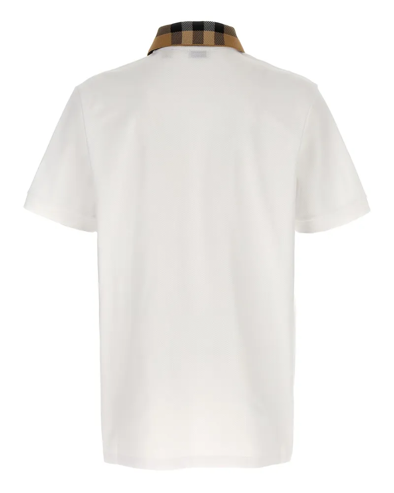Burberry Cody Polo Shirt — White White