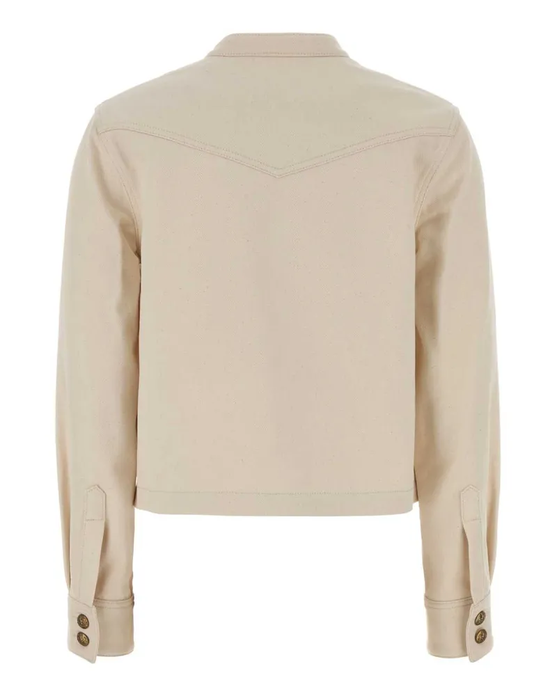Valentino Garavani Denim Jacket — Beige Beige