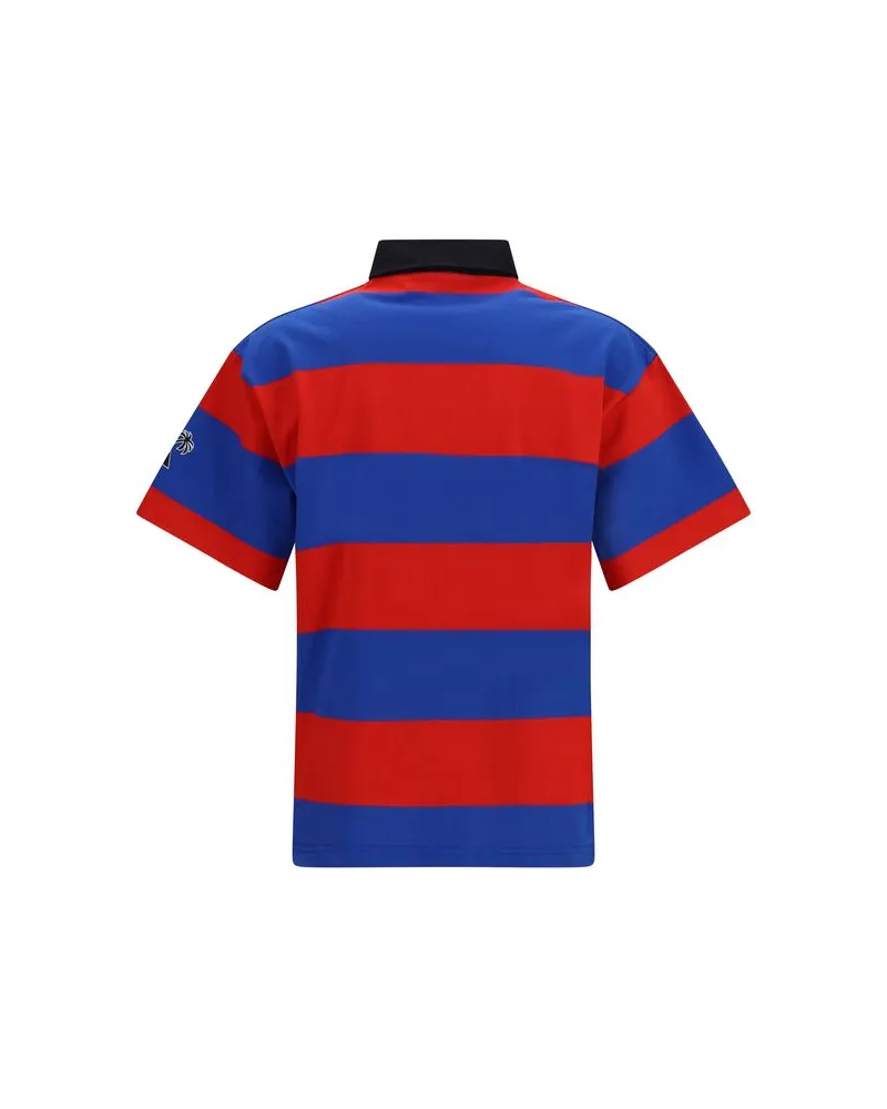 Palm Angels Men Multicolor Cotton Polo Shirt Multicolor
