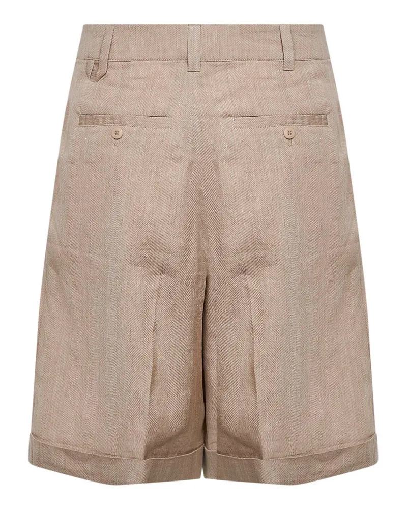 Jacquemus Men's Bermuda Shorts The Pastro Beige Cotton Beige