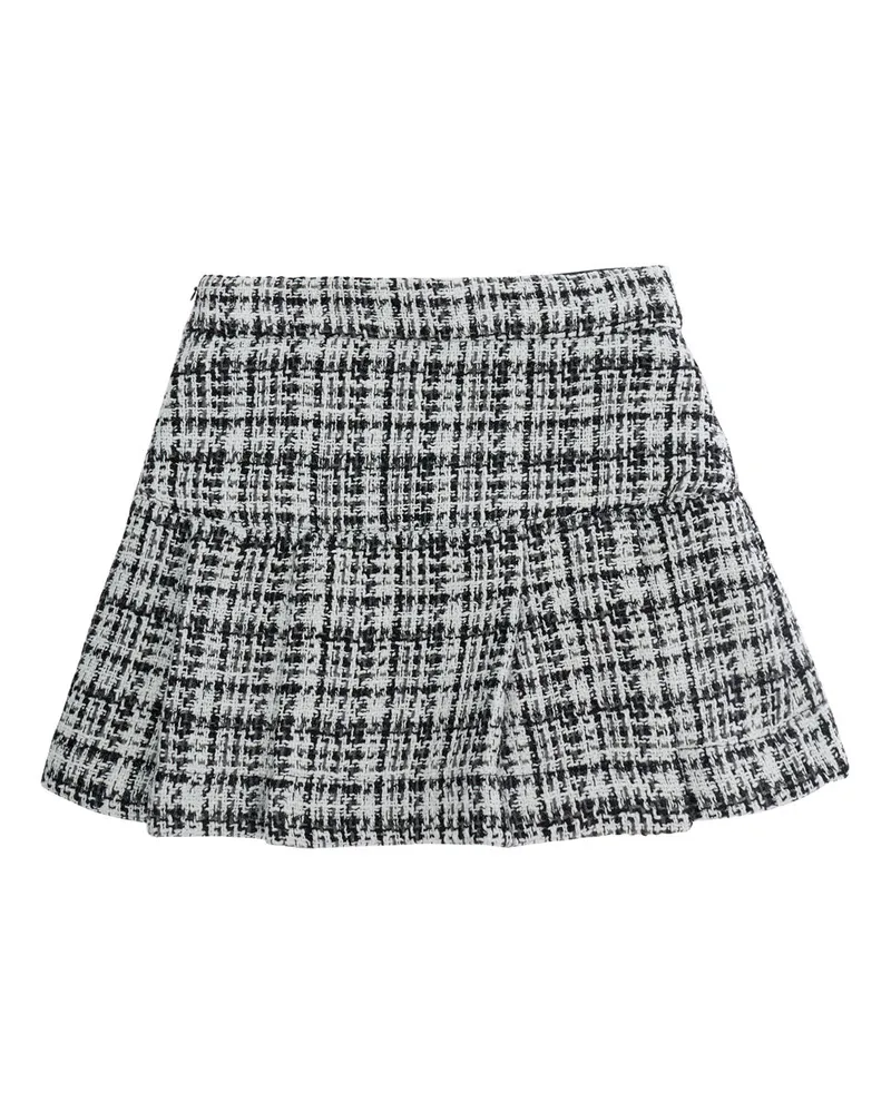 Monnalisa Girls' Skirt With Bouclé Details, Grey Polyester Gray