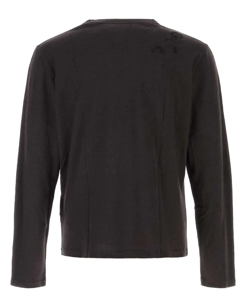 Our Legacy Bandaid Longsleeve Sweater — Gray Gray