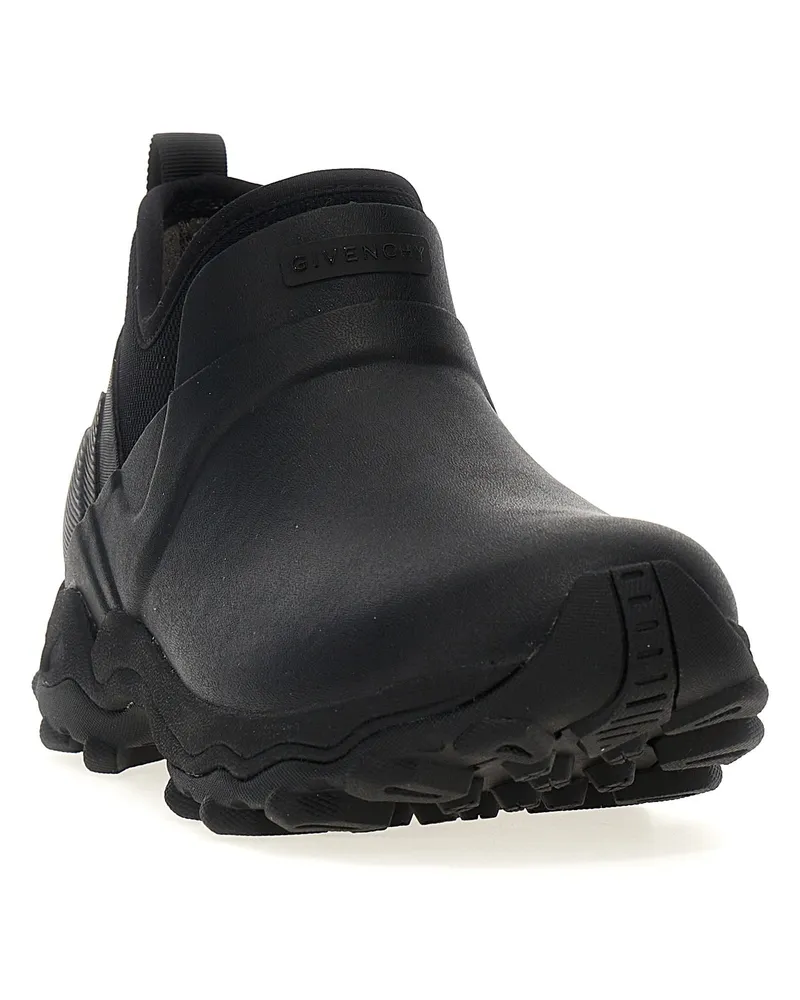 Givenchy Rubber Low-Top Boots — Black Black