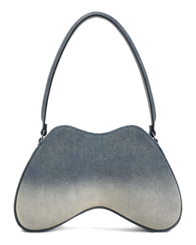 Diesel Double-D Shoulder Bag — Blue Blue