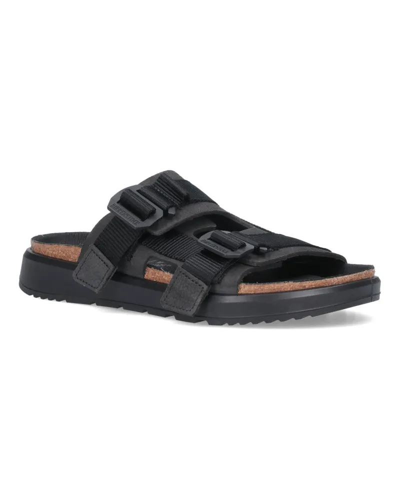 Birkenstock Women's Sandals Black Nubuck Leather Black