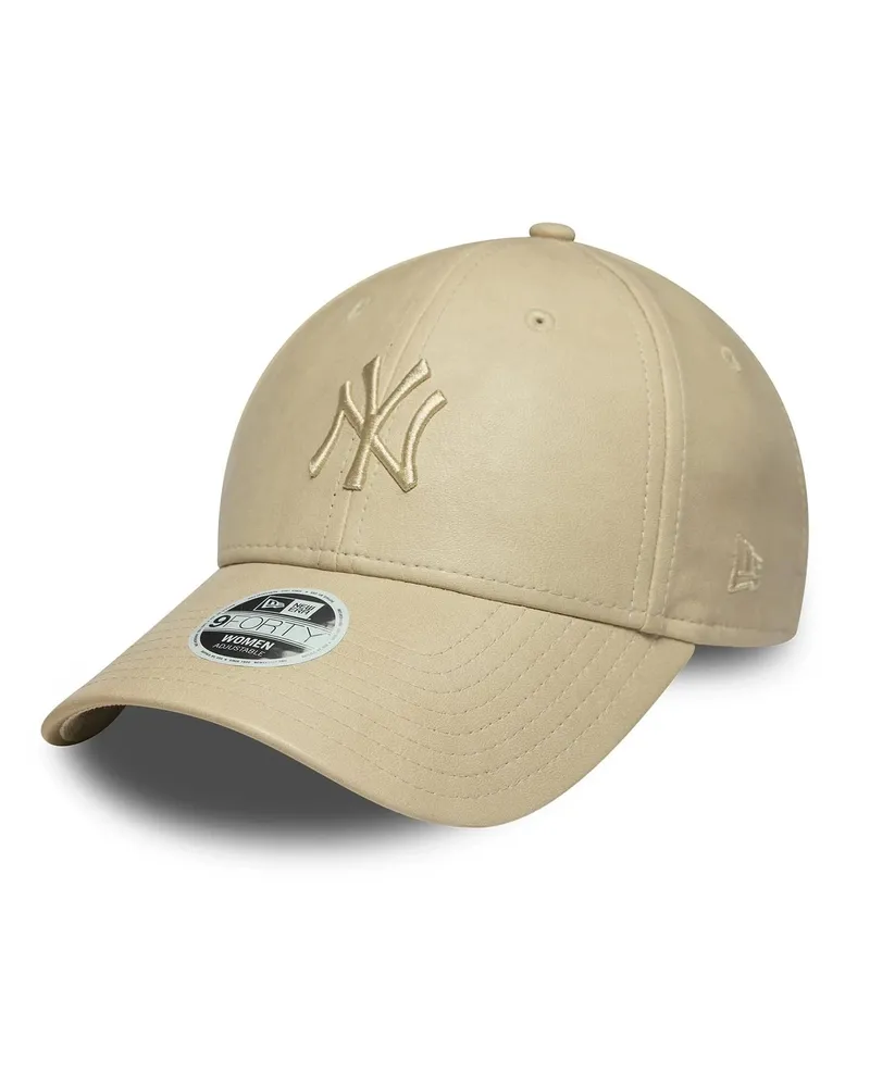 New Era Men's Baseball Cap 9forty Light Beige Crown Hat Beige