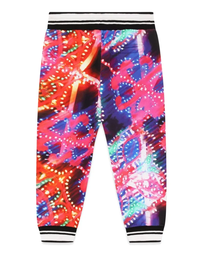 Dolce & Gabbana Multicolor Cotton Trousers — Multicolor Multicolor