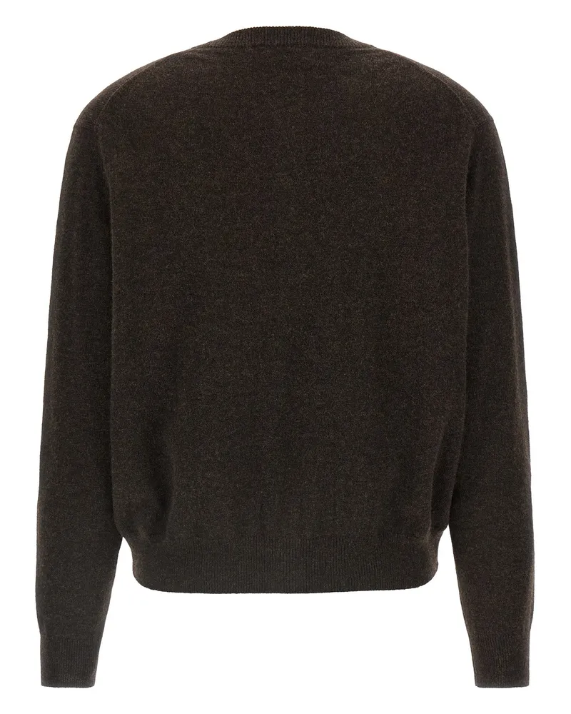 Yves Salomon Pure Cashmere Cardigan — Brown Brown