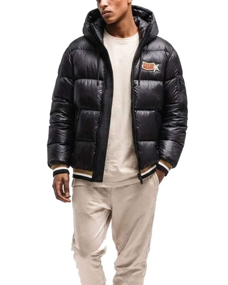 Herno Men's Black Polyamide Bomber Clothing Black