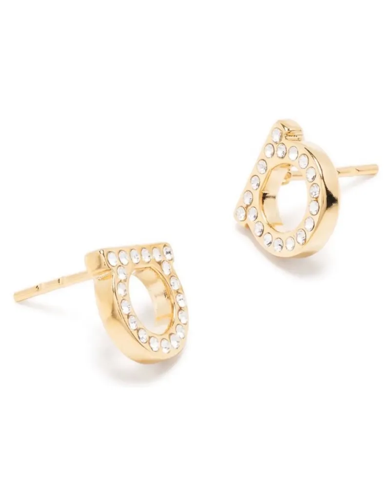 Ferragamo Earrings — Gold Gold