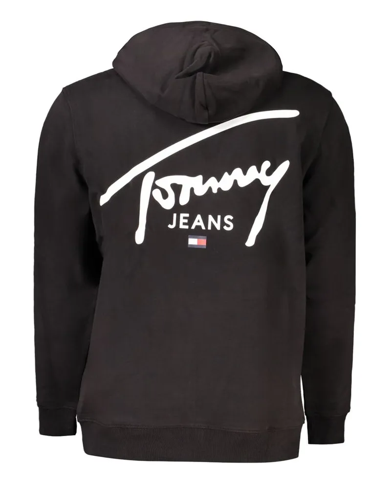 Tommy Hilfiger Regenerative Cotton Hoodie — Black Black