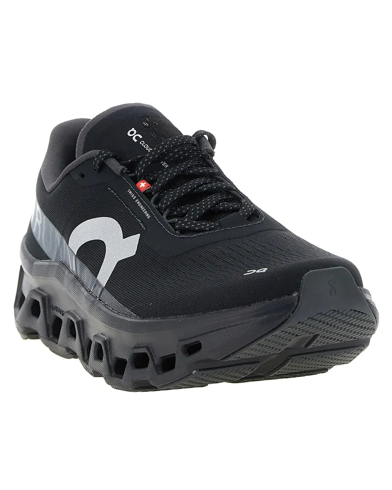 ON Cloudmonster 1 Sneaker — Black Black