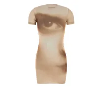 Short Dress — Beige