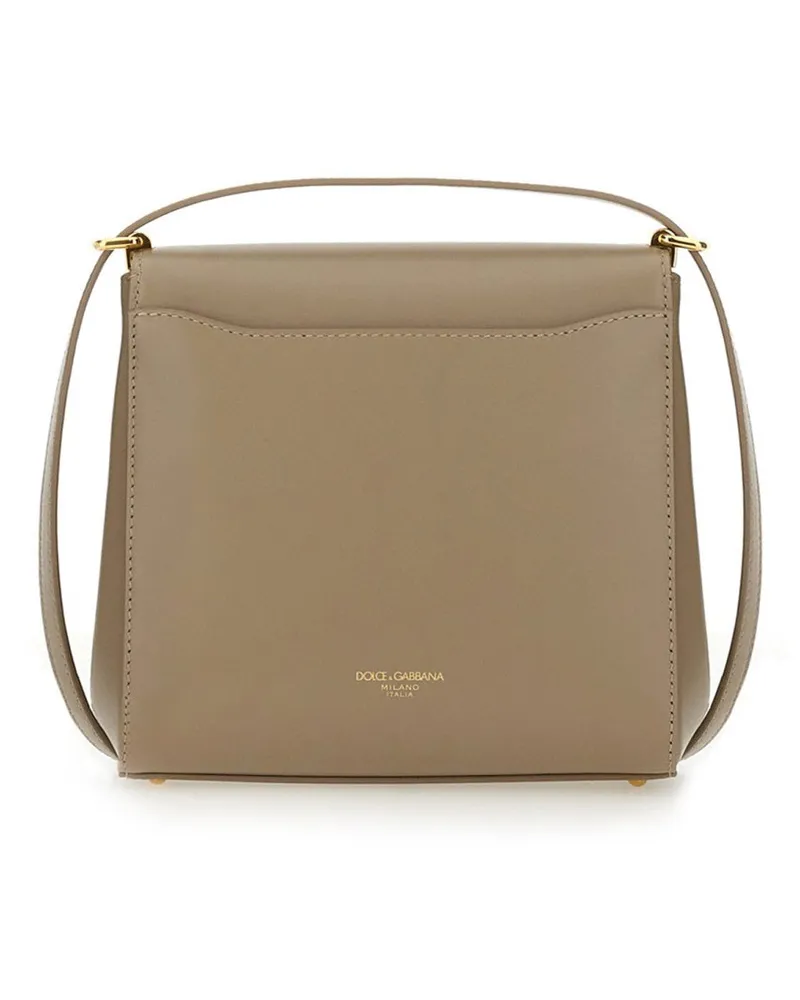 Dolce & Gabbana City Marlene Shoulder Bag — Beige Beige