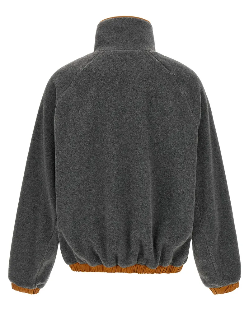 AMI Paris Vareuse Sweatshirt — Grey Grey