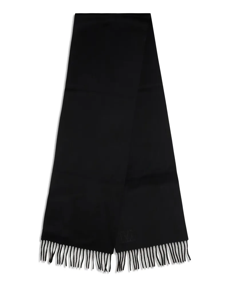 Max Mara Women's Dalia Cashmere Scarf Nero Kashmir-Capra Hircus Kashmir/capra Scarfs Black