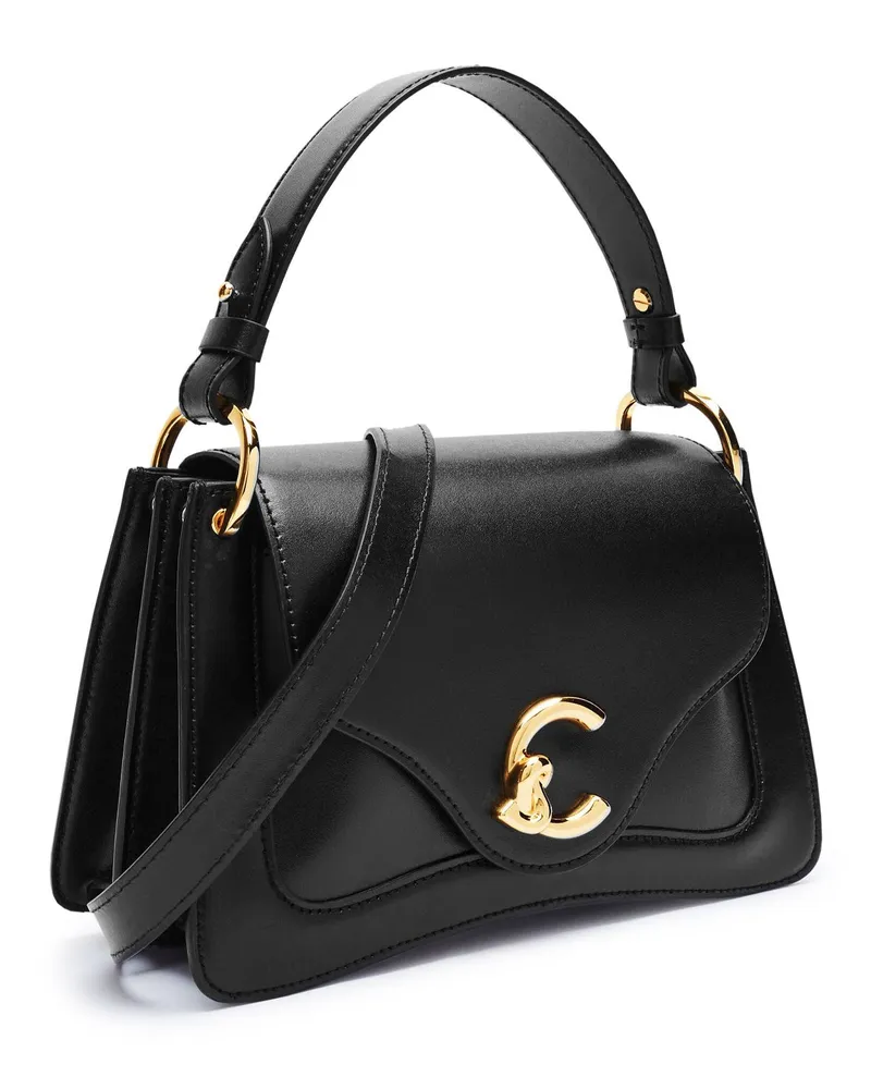 Coccinelle Women's Leather Bag C-Me Small Black Handbags Hand Black
