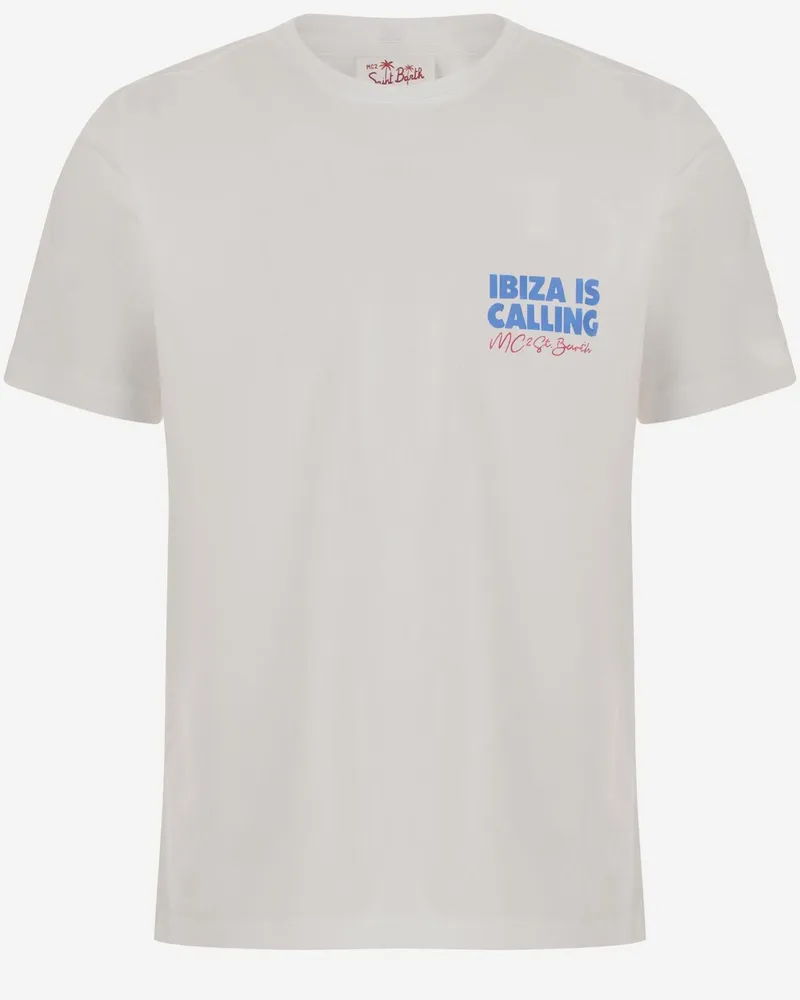 MC2 Saint Barth Men's Cotton T-Shirt White T-Shirts And Polos White