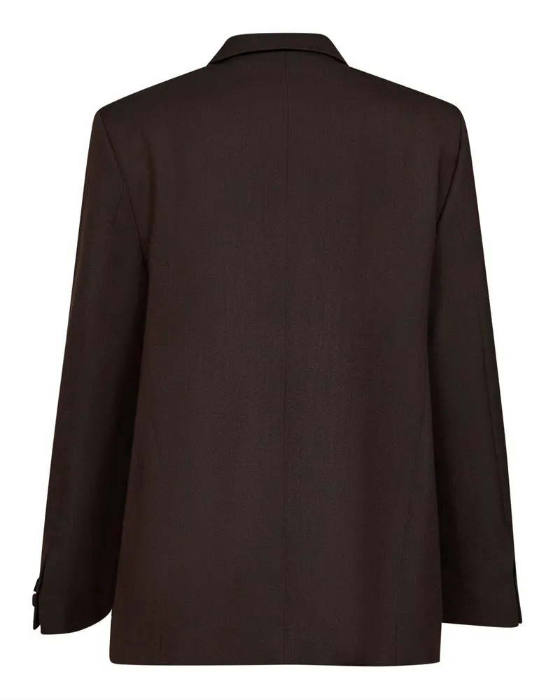 Studio Nicholson Men's Blazer Rover Coffee Virgin Wool Brown Jacket Brown