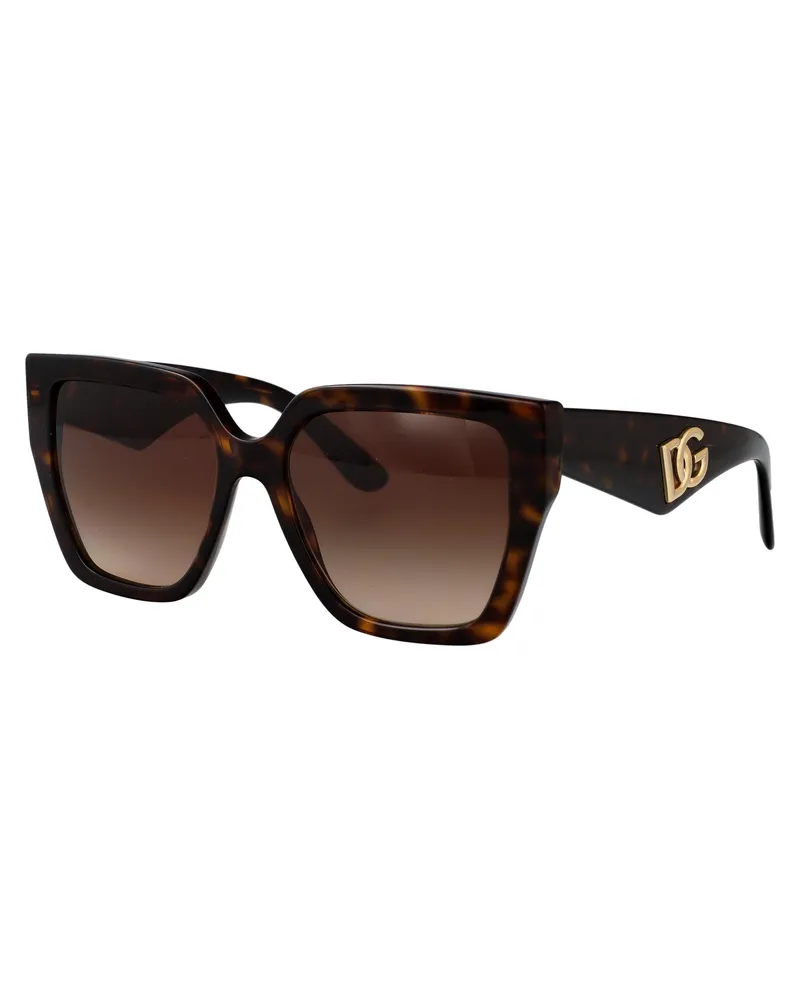 Dolce & Gabbana 0DG4438 Sunglasses — Brown Brown