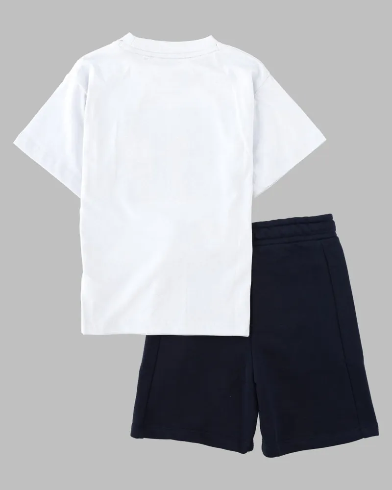 HUGO BOSS Logo-Embossed Cotton T-Shirt — White White