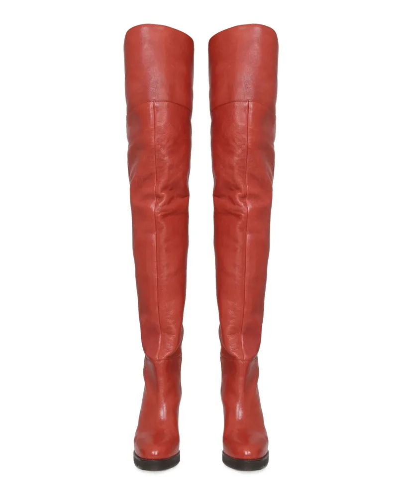 Isabel Marant Laelle Cuissard Boot — Brown Brown