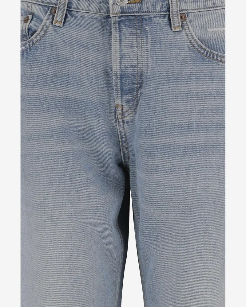 RE/DONE Women's Cotton Jeans Denim Blue