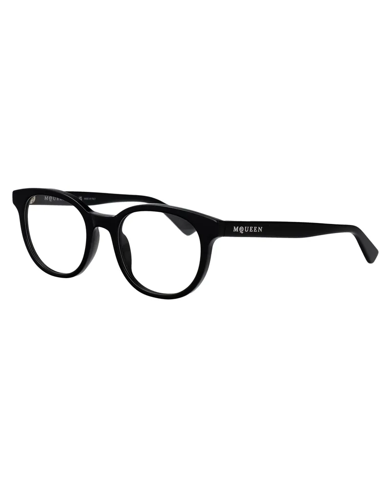 Alexander McQueen Men's Sunglasses Am0567o Black Acetate Glasses & Frames Black