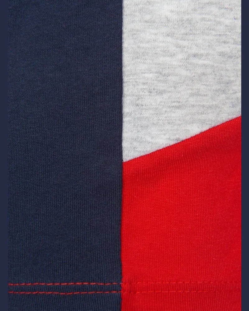 HUGO BOSS Cotton Long-Sleeve T-Shirt — Blue Blue