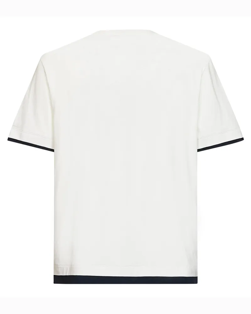 Fendi Men's T-Shirt White Cotton T-Shirts And Polos White