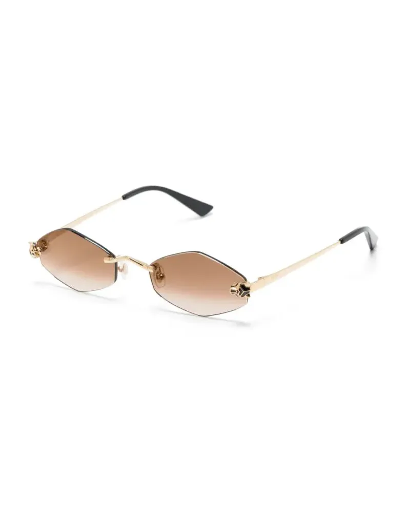 Cartier CT0433S Sunglasses — Gold Gold