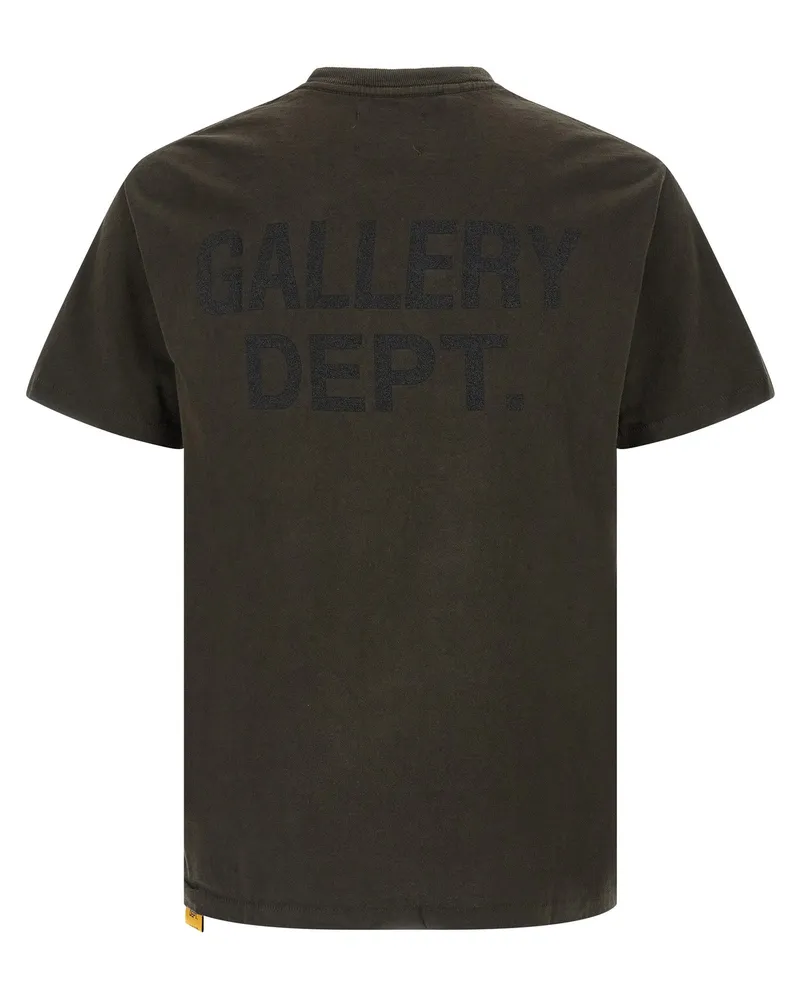 GALLERY DEPT. Logo-Print Cotton T-shirt — olive Olive