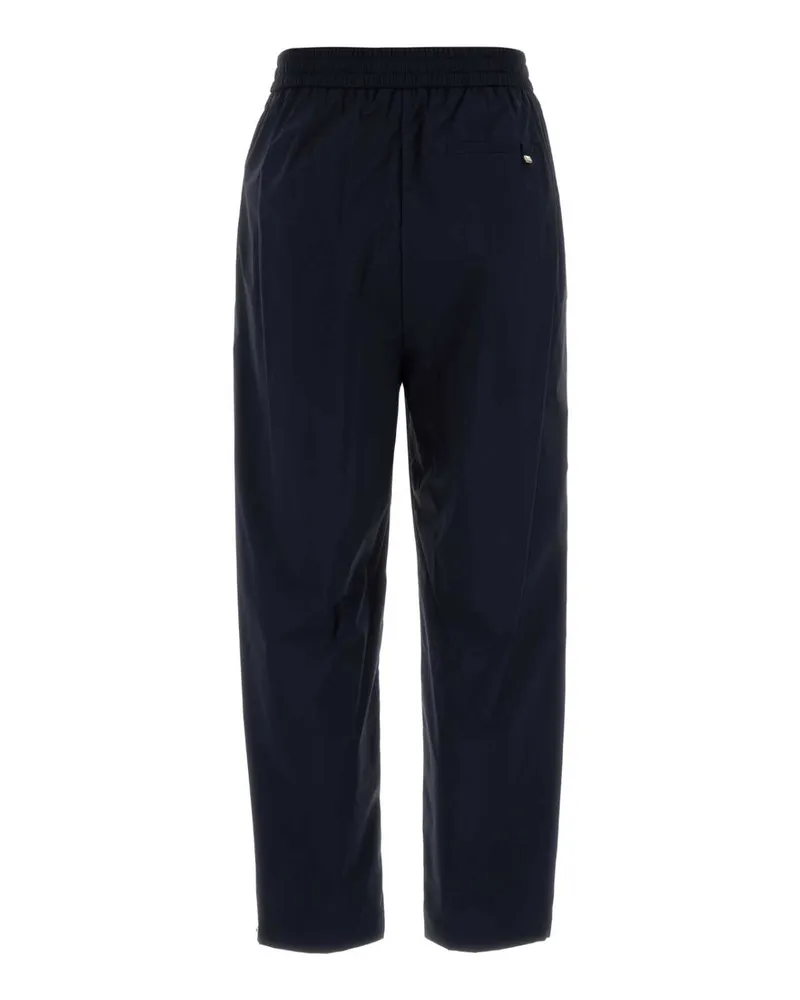 Herno Women's Blue Stretch Nylon Pant Blu Exterior: Elastane Pantaloni Navy