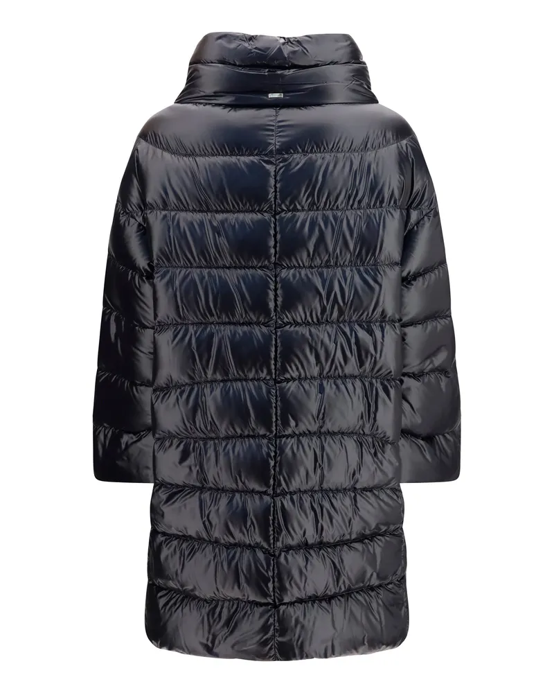 Herno Women's Midi Down Jacket Black Polyester Puffer Black