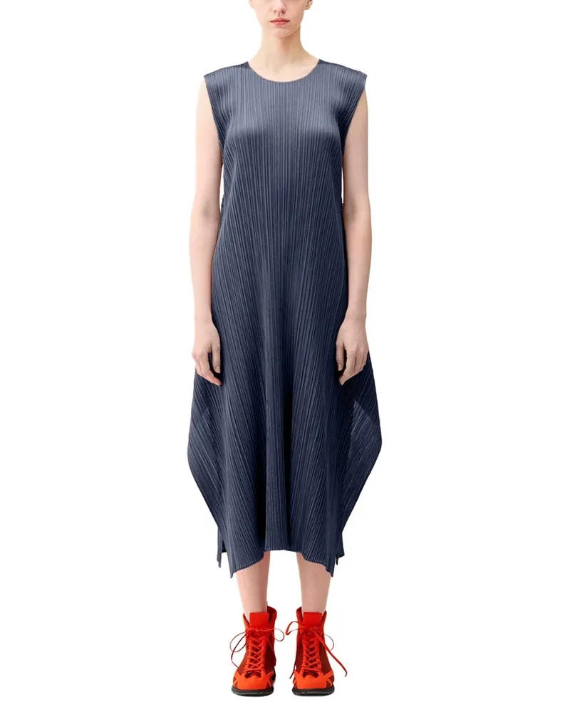 Issey Miyake Dress — Navy Navy