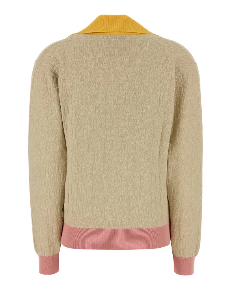 Fendi Ecru Sweater Ecru Beige