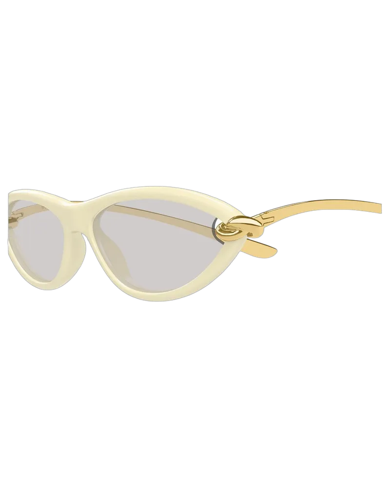 Bottega Veneta Women's Sunglasses Beige-Grey Beige