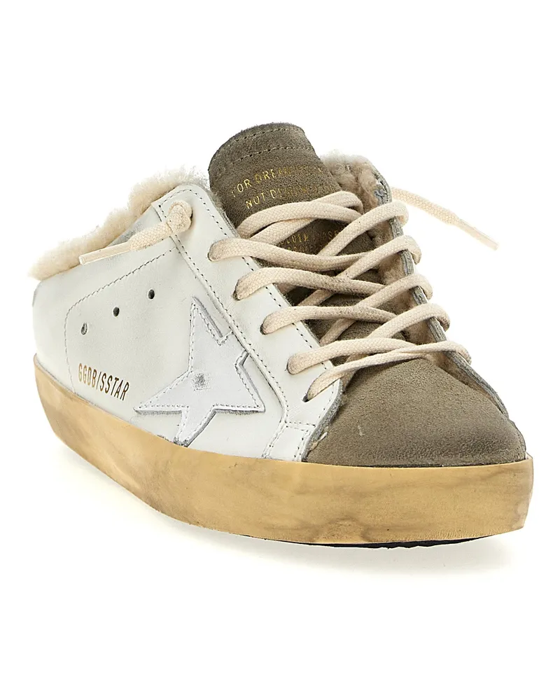 Golden Goose Superstar Sabot — Beige Beige