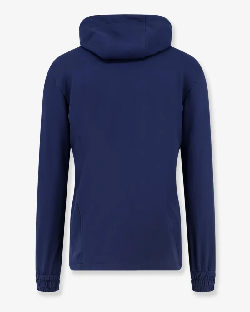 Kiton Men's Stretch Cotton Sweatshirt Blue Elastane Sweatshirts Sweater Blue