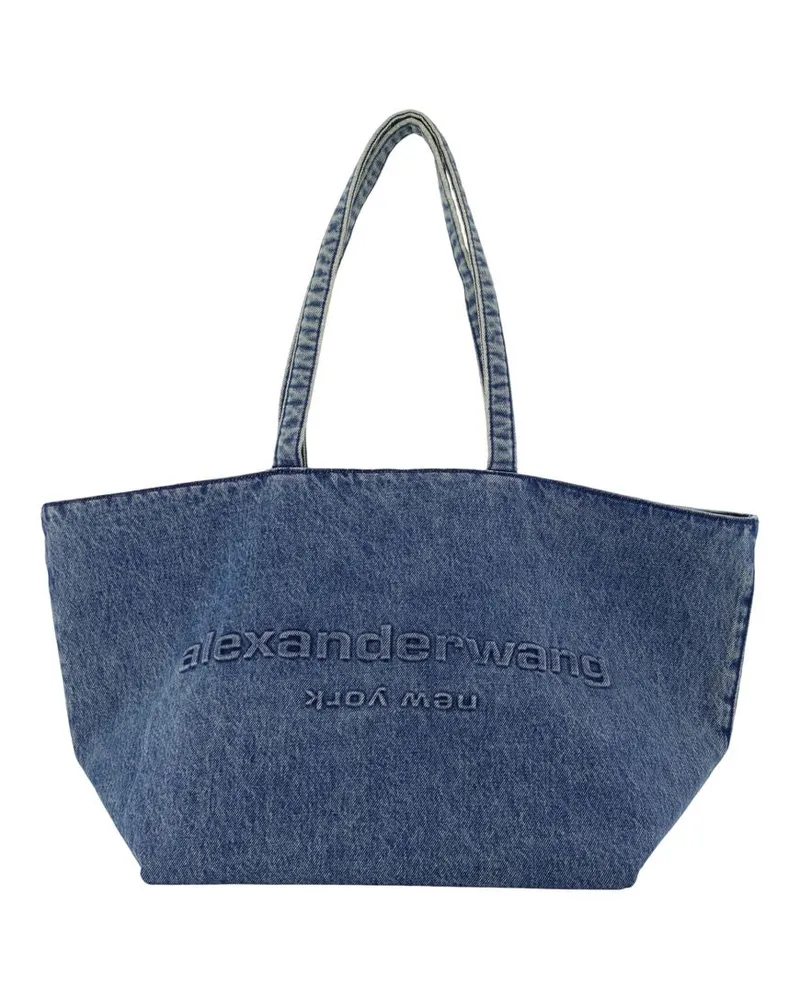 Alexander Wang Punch Tote Bag — Blue Blue