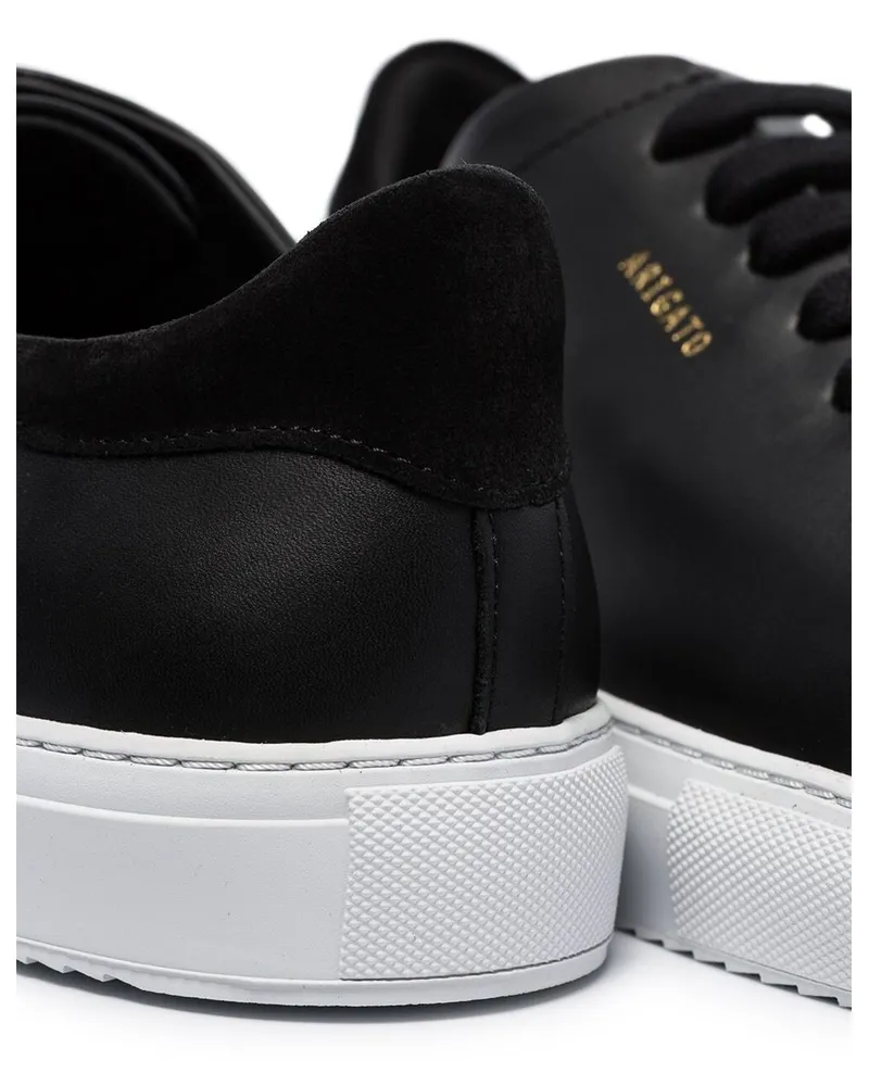 Axel Arigato Men's Low-Top Sneaker Clean 90 Black Leather Trainers Black