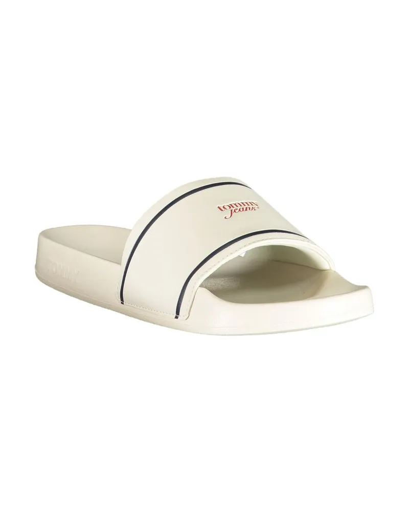 Tommy Hilfiger Polyurethane Slipper — White White