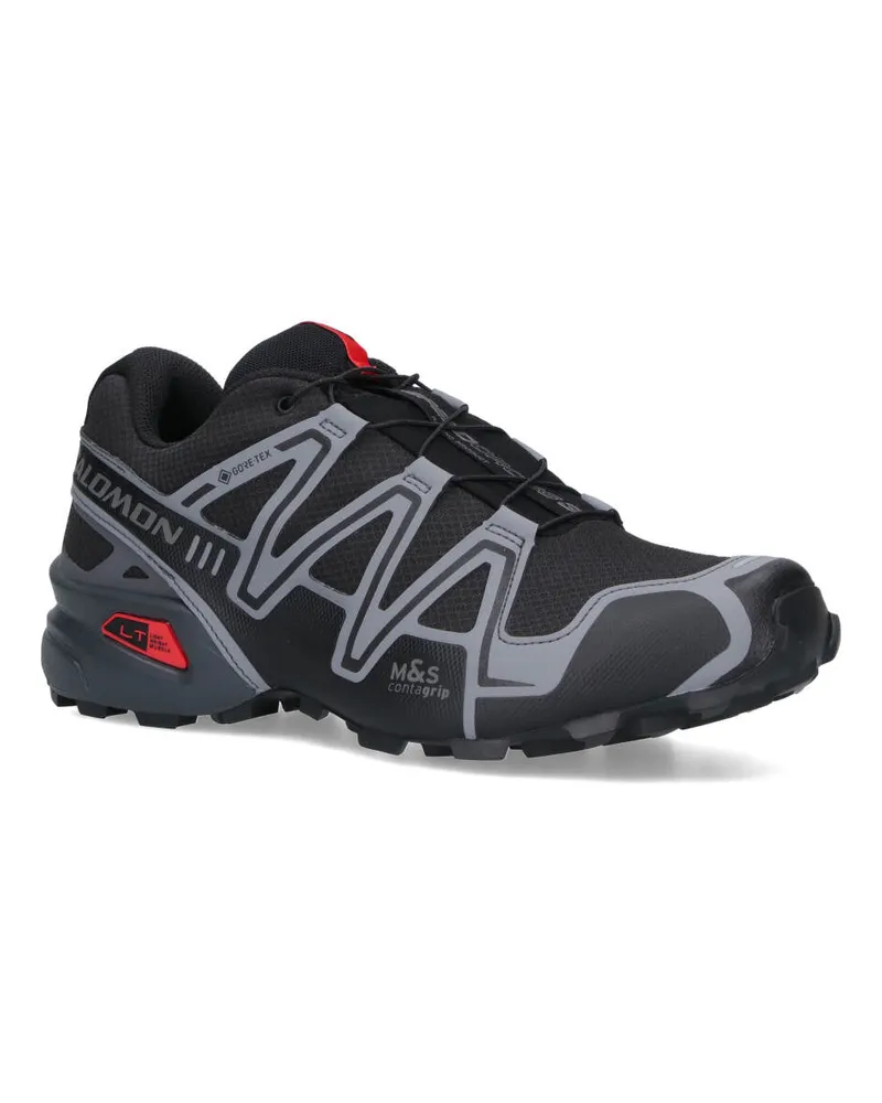 Salomon Unisex Sneakers Black Tessuto Black