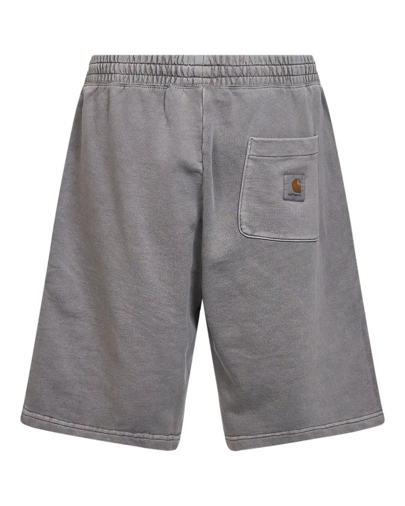 Carhartt WIP Men's Shorts Nelson Grey Cotton Gray