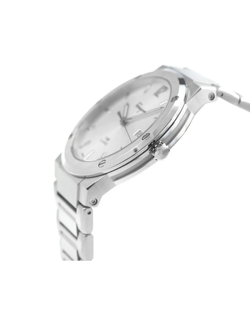 Ferragamo F80 Watch — Silver Silver